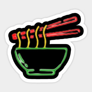 Scream For Ramen Sticker